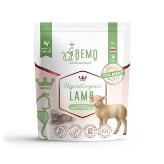 Bemo Cat Hypoallergenic – dry cat food with lamb