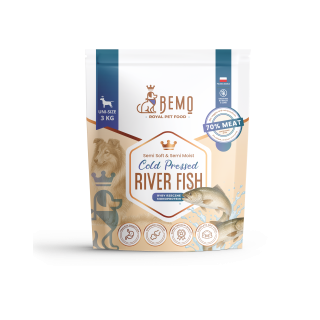 Bemo Cold Pressed River Fish - cold-pressed food for dogs with river fish