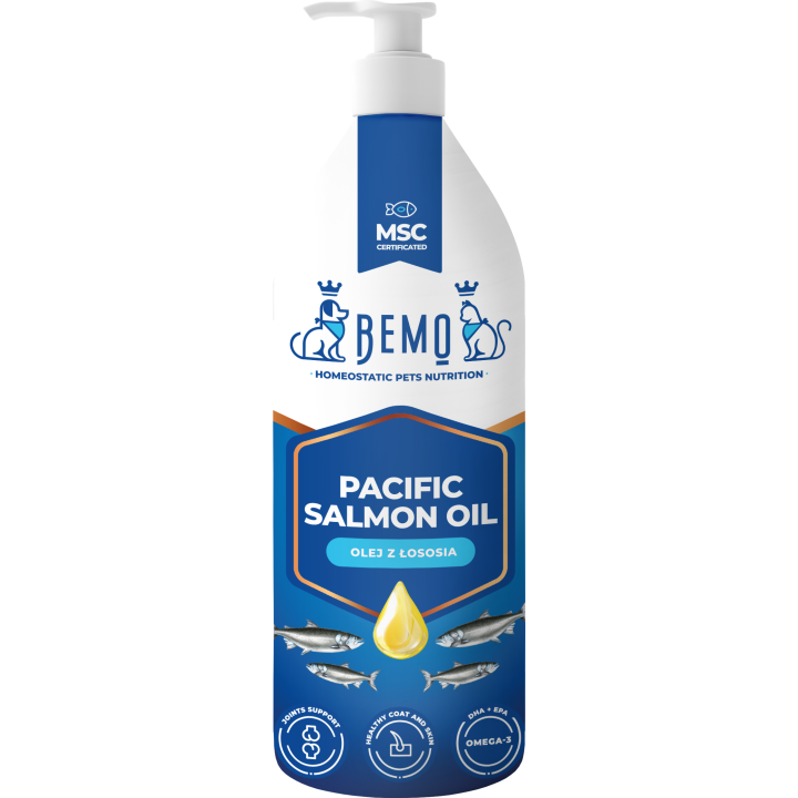 Pacific Salmon Oil - salmon oil for dogs and cats