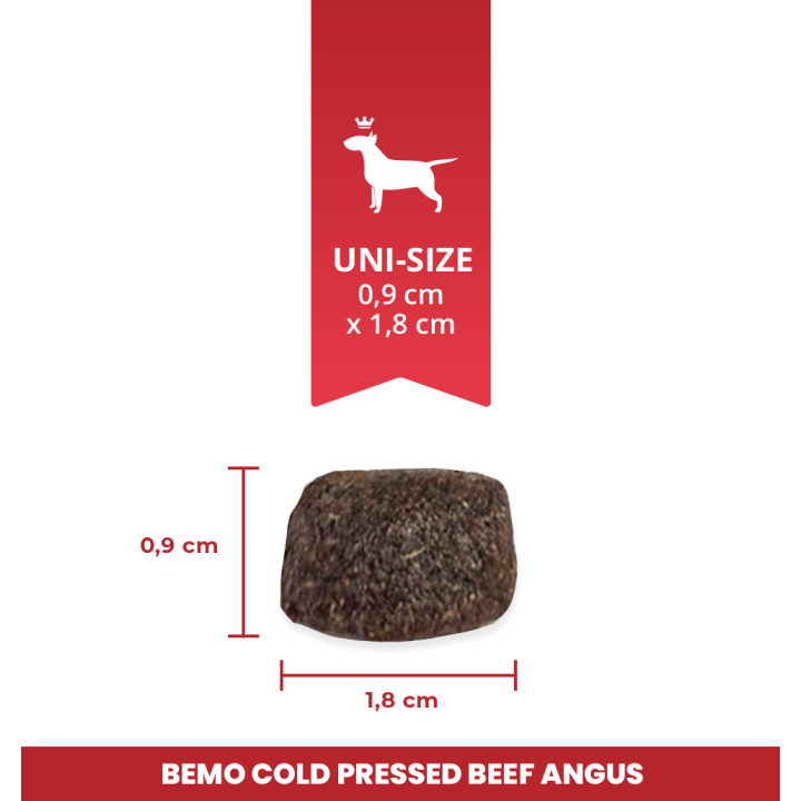 Bemo Cold Pressed Beef Angus - cold-pressed dog food with Angus beef
