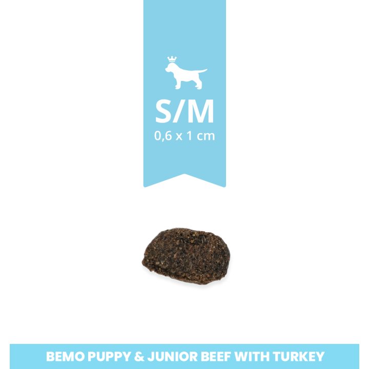 Bemo Junior - natural food for dogs up to 2 years old
