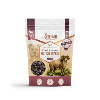 Bemo Cold Pressed Mutton Snacks - półmiękkie smaczki z baraniną tłoczone na zimno dla psów