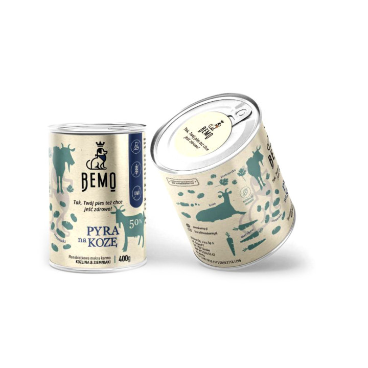 Wet dog food – Goat with potato