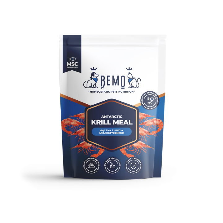 Bemo Antarctic Krill Meal - krill meal for dogs and cats