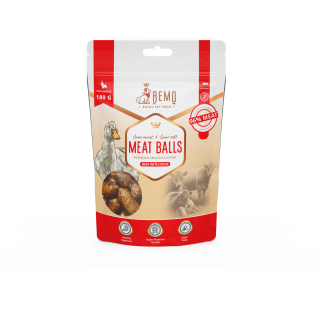 Meat Balls Beef with duck - semi-soft treats for dogs with duck