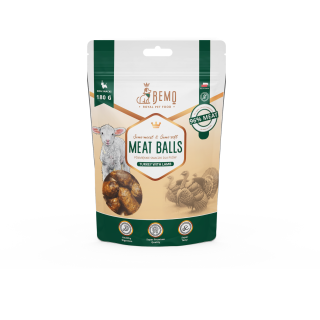 Meat Balls Turkey with lamb - semi-soft treats for dogs with lamb