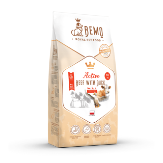 Bemo Active - dry food for active dogs with beef and duck