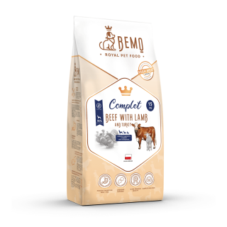 Bemo Complet - multiprotein dry dog food with beef, turkey, and lamb