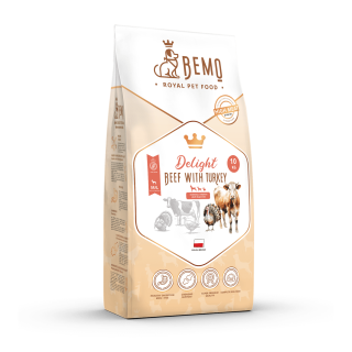 Bemo Delight - dry karma for dogs with beef and turkey
