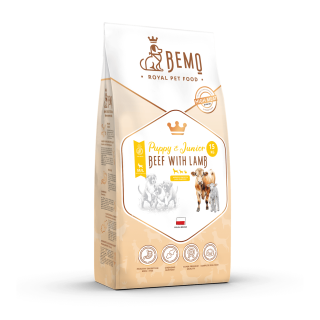 Bemo Puppy & Junior Beef with lamb - dry food for puppies and juniors with beef and lamb