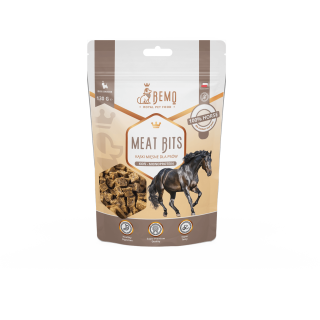 Meat Bits Horse - hypoallergenic, semi-soft treats for dogs with horse meat