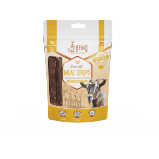Meat Strips Goat - hypoallergenic, semi-soft treats for dogs with goat