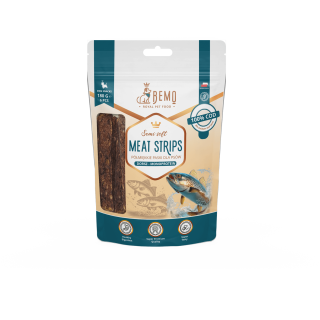 Meat Strips Cod - hypoallergenic, semi-soft treats for dogs with cod