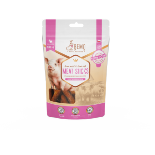 Meat Sticks Pork - hypoallergenic, semi-soft treats for dogs with pork