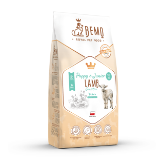 Bemo Puppy & Junior Sensitive Lamb - hypoallergenic dry food for puppies with lamb