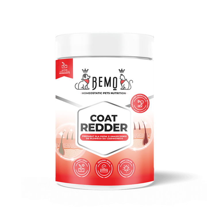 Bemo Coat Redder - supplement intensifying the red color of dogs' fur