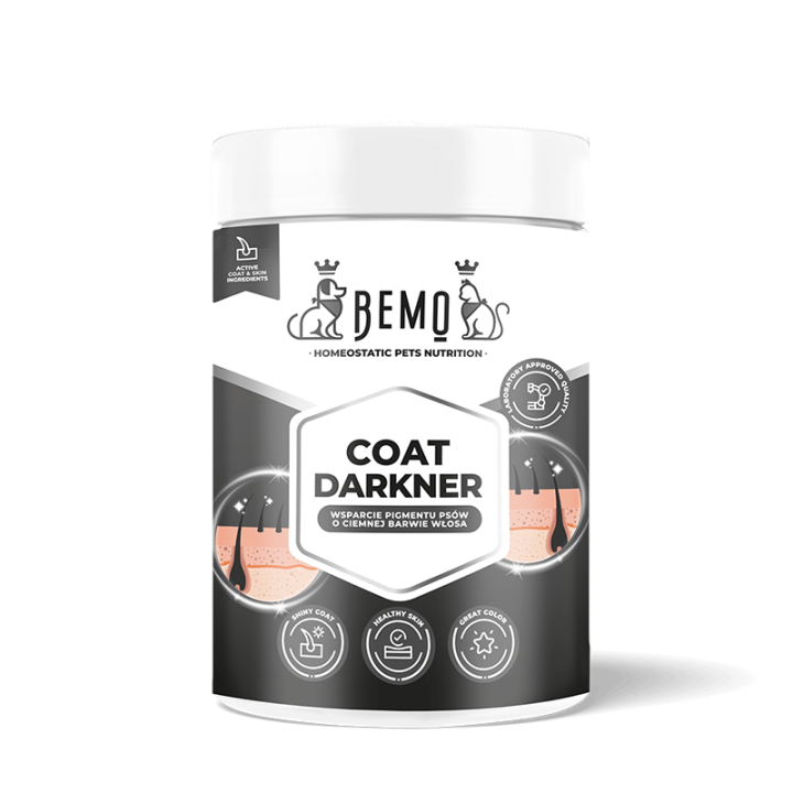 Bemo Coat Darkner - supplement intensifying the dark color of dogs' fur