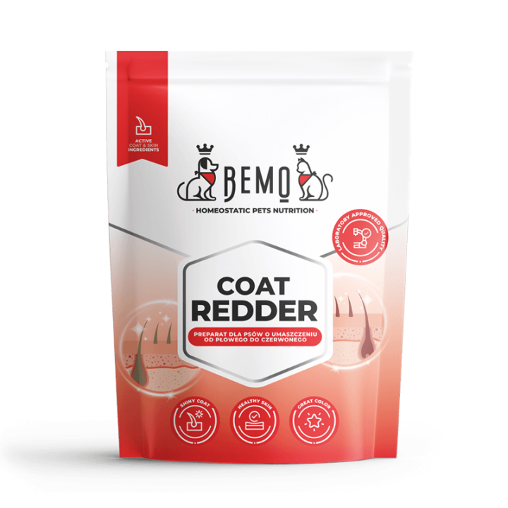 Bemo Coat Redder - supplement intensifying the red color of dogs' fur