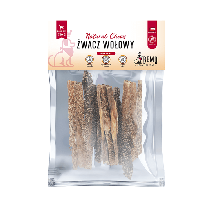 Bemo Beef Tripe - beef tripe - natural chew for dogs