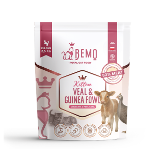 Bemo Kitten Veal & Guinea Fowl – dry food for kittens with veal and guinea fowl
