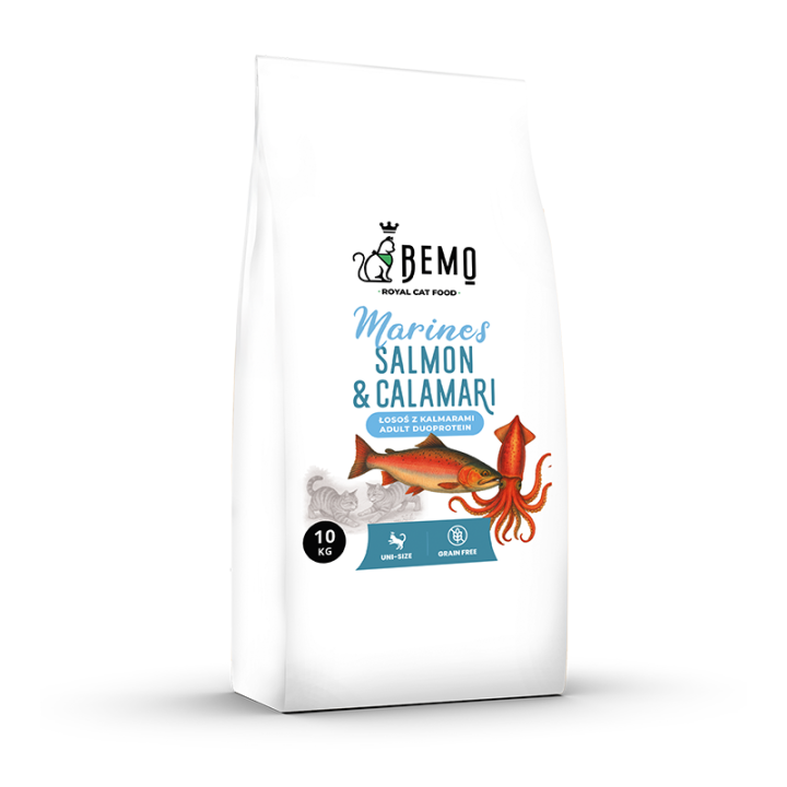Bemo Cat Marines Salmon & Calamari – cat food with salmon and calamari