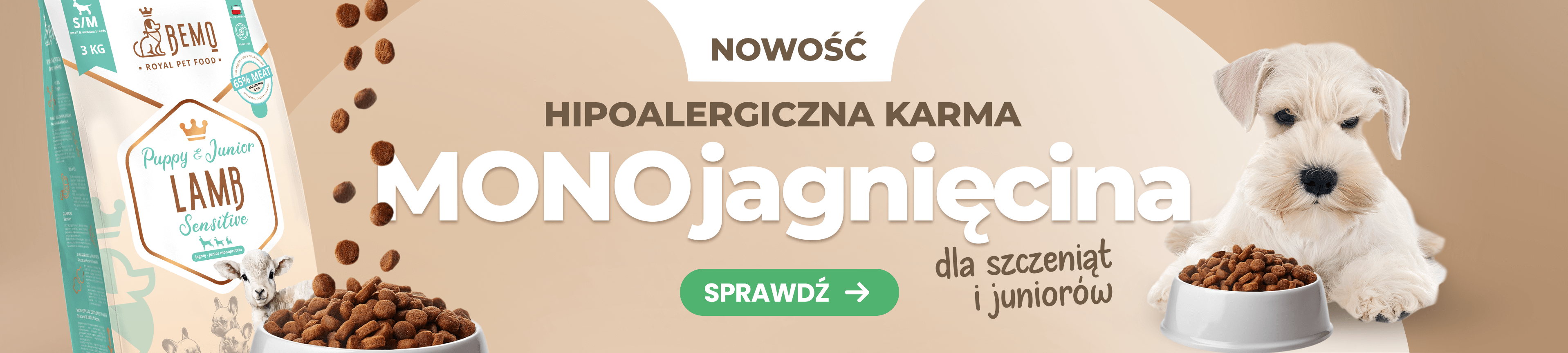 #tbmain-slider-img-13 Bemo Puppy & Junior Sensitive Lamb